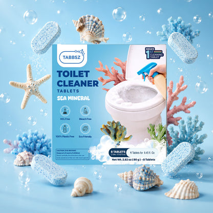 Starter Kit Toilet Cleaner - 4 Tabs(500ml)+Bottle