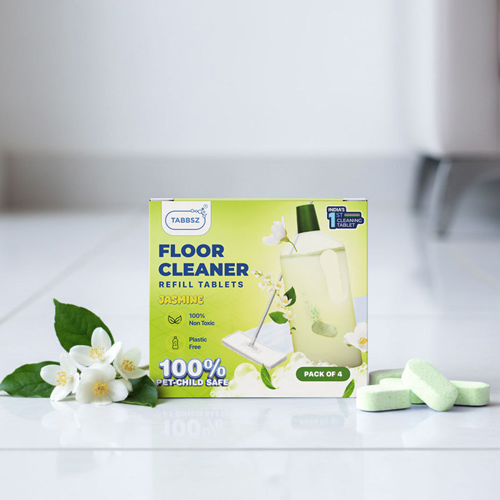 Starter Kit   Floor Cleaner - 4 Tabs(500ml)+Bottle