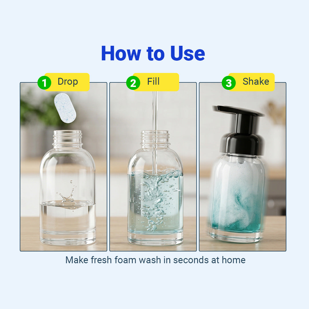 Foam Wash | 8 Litre | 32 Tabs