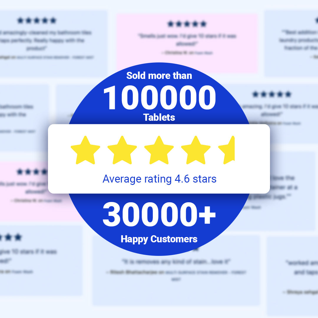 Foam Wash | 8 Litre | 32 Tabs