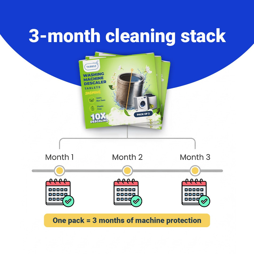 Washing Machine Descaler | 6 Tabs- 3 Months