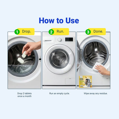 Washing Machine Descaler | 6 Tabs- 3 Months