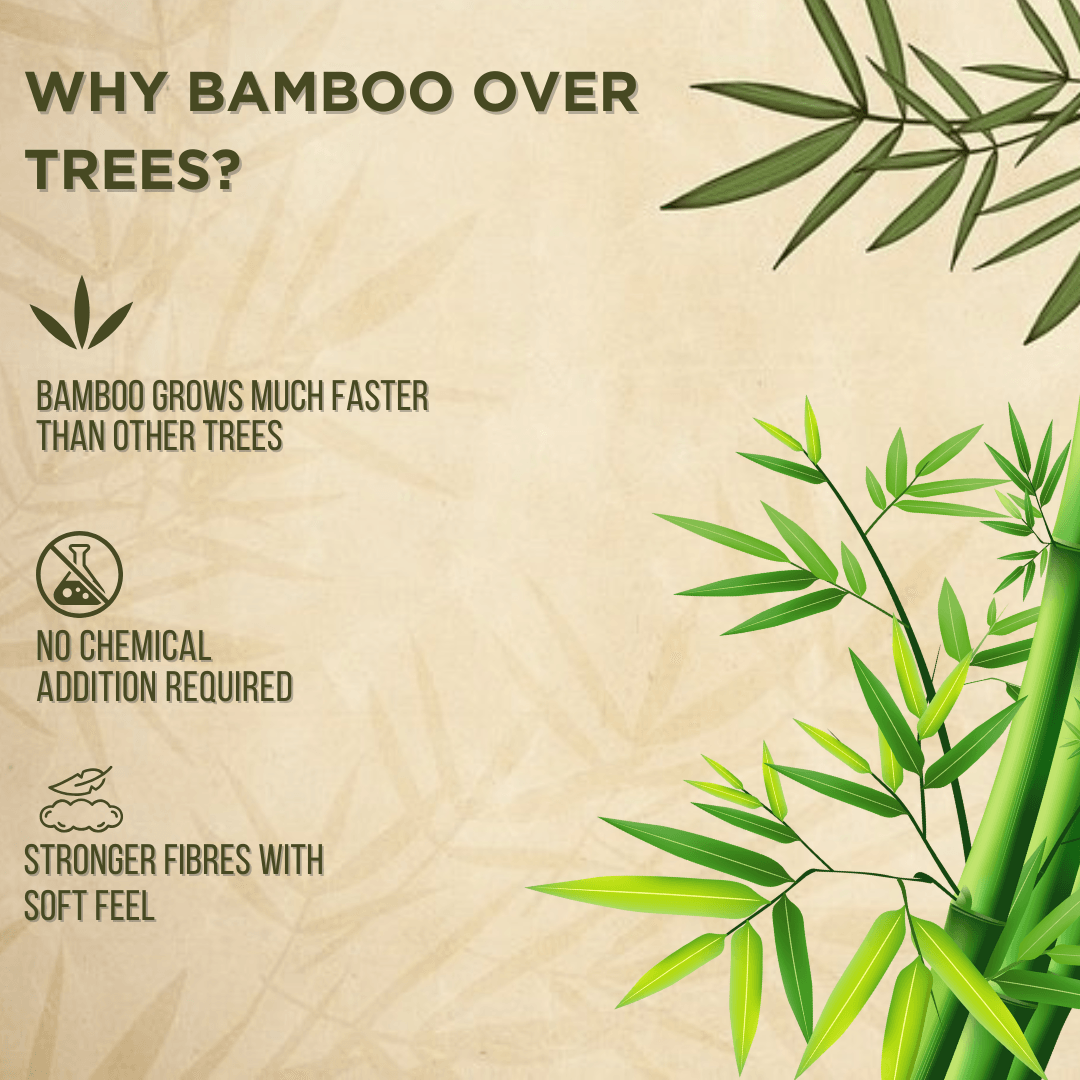 TABBSZ BAMBOO FACIAL TISSUES - Tabbsz store- Single pack - 100 pulls /200 sheets - wk_wallet