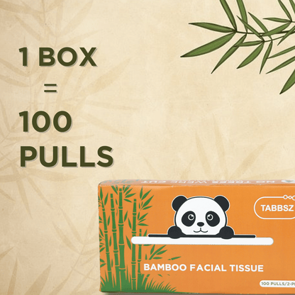 TABBSZ BAMBOO FACIAL TISSUES