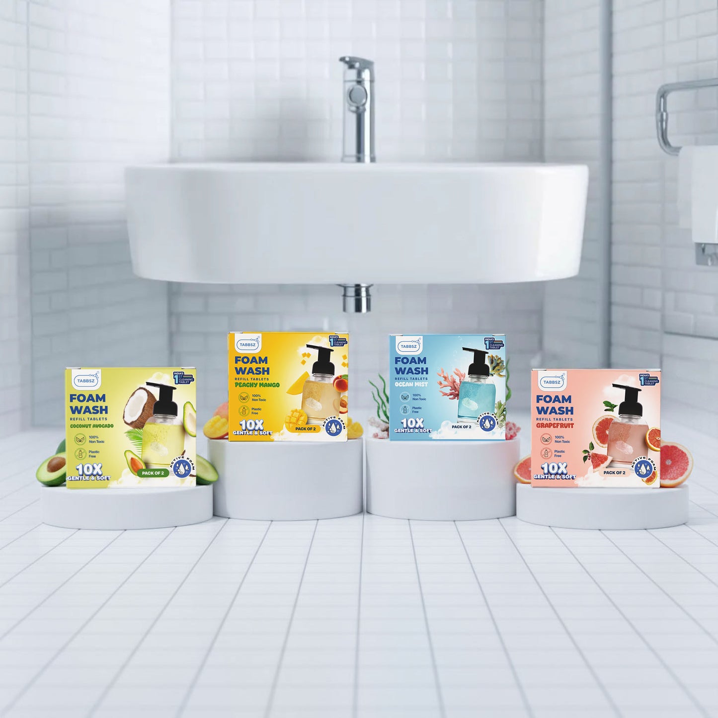 Foam Wash | 8 Litre | 32 Tabs